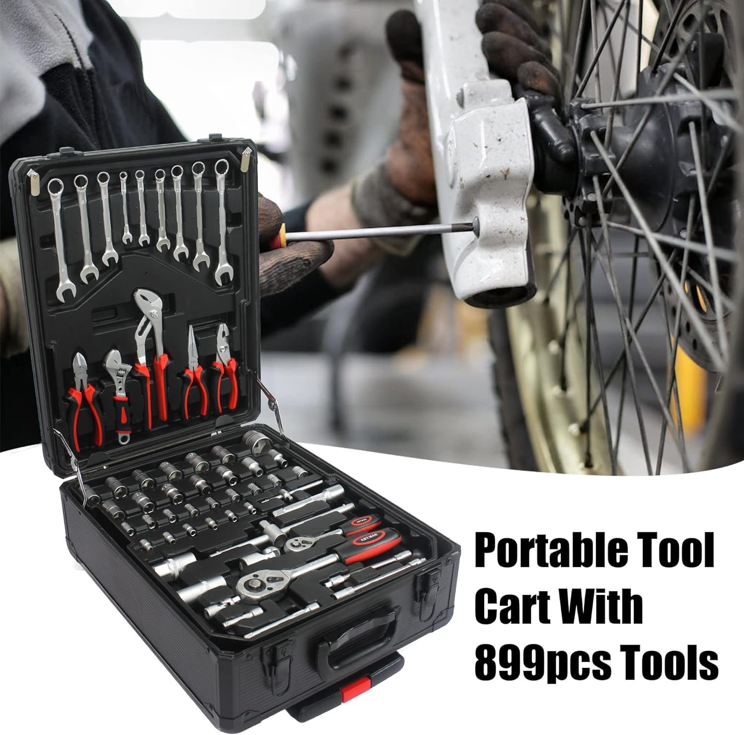 899pcs Tool Box with Tools Review