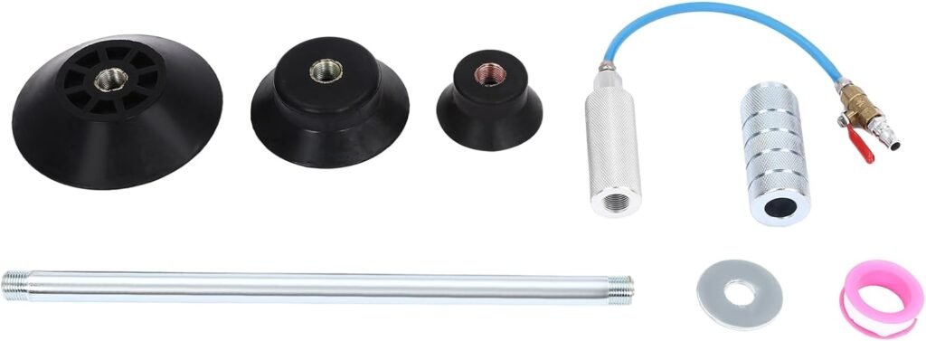 TFCFL Dent Puller, Air Pneumatic Dent Repair Set, Dent Repair Kit with 3PCS Suction Cup Slide Hammer Tool Kit for Auto Body Dent Repair