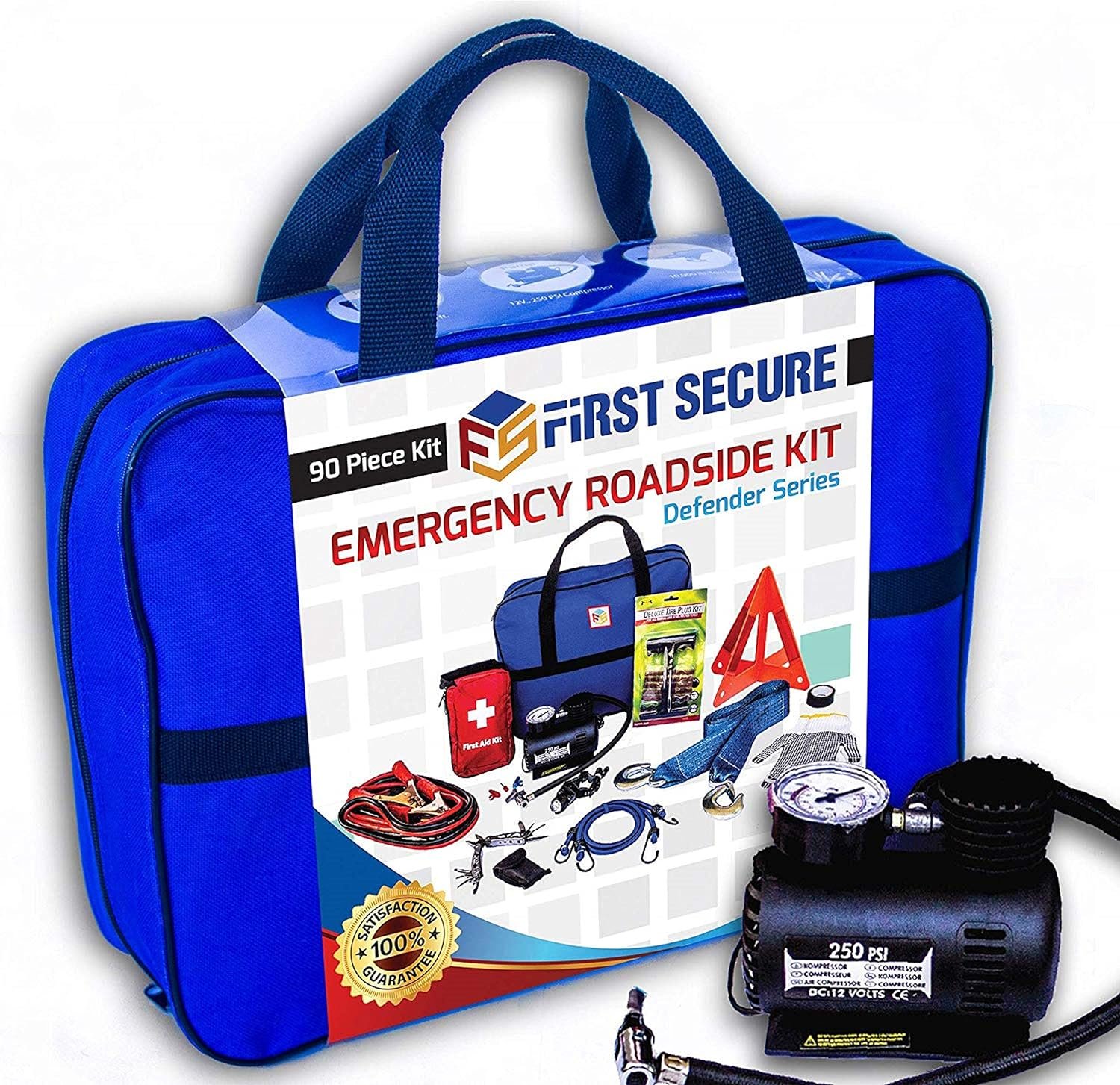 Car Emergency Roadside Kit Tool Set Review